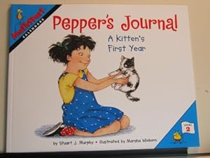 Image du vendeur pour Pepper's Journal: A Kitten's First Year (MathStart 2) mis en vente par Reliant Bookstore