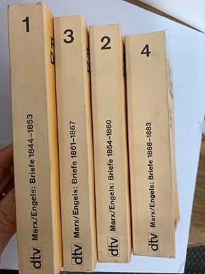 Karl Marx, Friedrich Engels. Der Briefwechsel. 4 Volumes. Reprint of the 1929 Edition. With an Es...