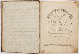 [ 18th Century American Sheet Music Bound Volume ] [First American edition of the Marseillaise an...