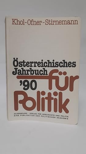 Bild des Verkufers fr sterreichisches Jahrbuch fr Politik: 1990 zum Verkauf von Antiquariat Buchkauz