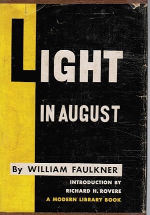 Image du vendeur pour Light in August mis en vente par Bookshop Baltimore