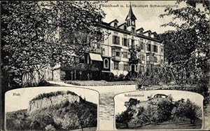 Ansichtskarte / Postkarte Liestal Kt Basel Land Schweiz, Solbad Schauenburg, Fluh, Schlossruine