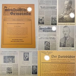 Seller image for Die nationalsozialistische Gemeinde. Zentralblatt der NSDAP fr Gemeindepolitik. 2. Jahrgang Folge 18 vom 15. September 1934 * R e i c h s p a r t e i t a g N  r n b e r g 1934 for sale by Galerie fr gegenstndliche Kunst