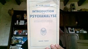 Seller image for Introduction a la psychanalyse for sale by Librairie La cabane aux bouquins