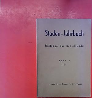 Imagen del vendedor de Staden-Jahrbuch. Beitrge zur Brasilkunde. BAND 2 a la venta por biblion2