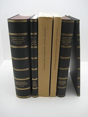 Handbuch der Archäologie. Begründet von W. Otto. Fortgef. von R. Herbig. 4 Bände u. 2 Tafelbände ...