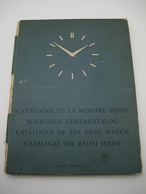 Schweizer Uhrenkatalog. Edition 1951.