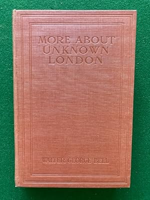 Seller image for More About Unknown London for sale by Berry Books