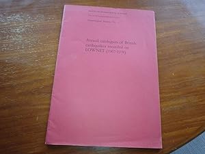 Annual catalogues of British earthquakes recorded on LOWNET (1967-1978) (Seismological bulletin /...