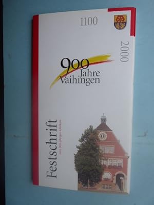 Bild des Verkufers fr 900 Jahre Vaihingen. Festschrift zum 900-jhrigen Jubilum. Herausgeber: Heimatring Stuttgart-Vaihingen / Rohr e.V. zum Verkauf von Antiquariat Heinzelmnnchen