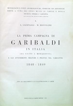 La prima campagna di Garibaldi in Italia