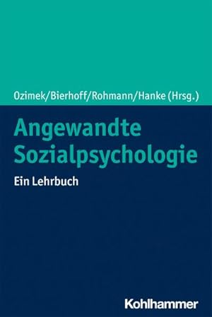 Seller image for Angewandte Sozialpsychologie : Ein Lehrbuch for sale by AHA-BUCH GmbH