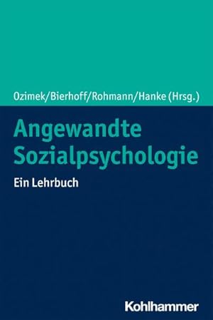 Seller image for Angewandte Sozialpsychologie for sale by BuchWeltWeit Ludwig Meier e.K.