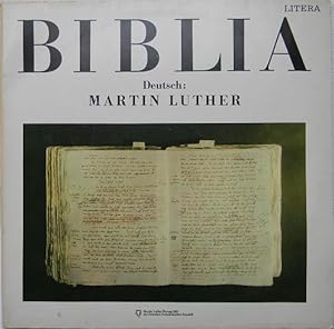 Biblia - Deutsch: Martin Luther; Doppel-LP - Schallplatte - Vinyl