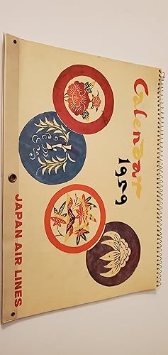 Image du vendeur pour Japan Air Lines Calendar 1959 mis en vente par Joes Books