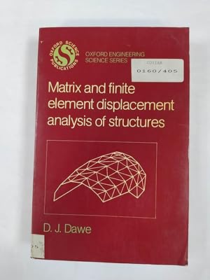 Seller image for Matrix and Finite Element Displacement Analysis of Structures . for sale by TraperaDeKlaus