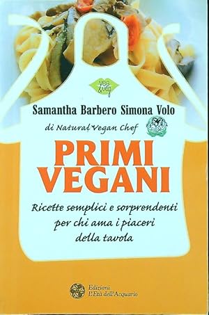 Bild des Verkufers fr Primi vegani zum Verkauf von Librodifaccia