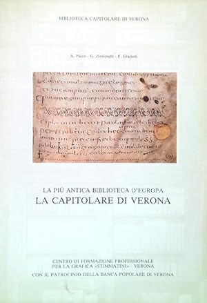 Bild des Verkufers fr La piu' antica biblioteca d'Europa la capitolare di Verona zum Verkauf von Librodifaccia