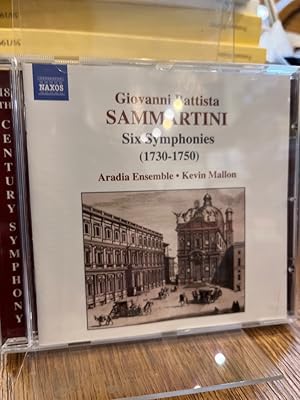 Bild des Verkufers fr Giovanni Battista Sammartini: Sechs Symphonien Six Symphonies; Aradia Ensemble Kevin Mallon zum Verkauf von Altstadt-Antiquariat Nowicki-Hecht UG