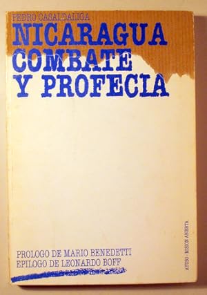 Imagen del vendedor de NICARAGUA COMBATE Y PROFECA - Madrid 1986 - Ilustrado a la venta por Llibres del Mirall