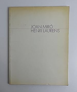 Bild des Verkufers fr Joan Miro / Henri Laurens zum Verkauf von Free Play Books