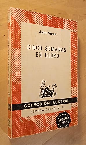 Immagine del venditore per Cinco semanas en globo (Traduccin de Mariano Arrazola) venduto da Llibres Bombeta