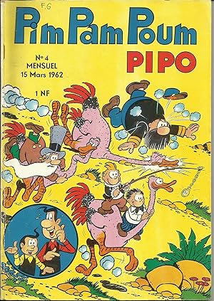 Pim Pam Poum Pipo. N° 4 Mensuel 15 mars 1962
