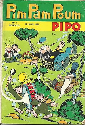 Pim Pam Poum Pipo. N° 7 Mensuel 15 juin 1962