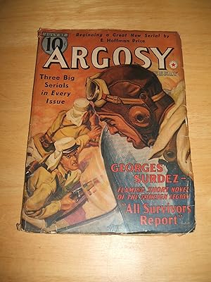 Bild des Verkufers fr Argosy Weekly for July 27th 1940 zum Verkauf von biblioboy
