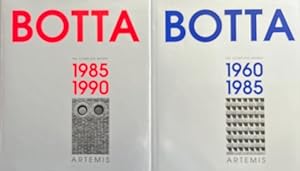Bild des Verkufers fr Mario Botta. The complete works. Volume I: 1960-1985 und Volume II: 1985-1990. 2 Bnde. zum Verkauf von Antiquariat J. Hnteler