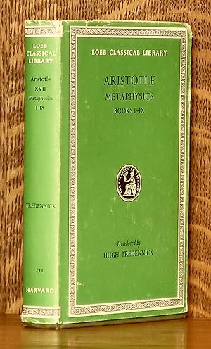 Seller image for ARISTOTLE METAPHYSICS BOOKS I - IX (INCOMPLETE SET) for sale by Andre Strong Bookseller