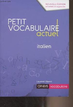 Seller image for Petit vocabulaire actuel - Italien for sale by Le-Livre