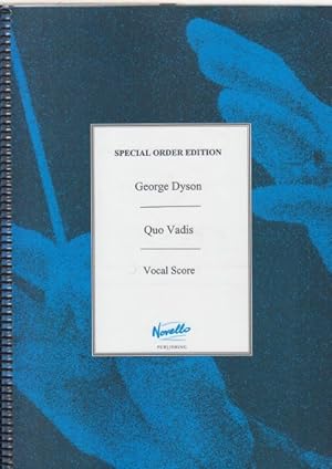 Quo Vadis - Vocal Score