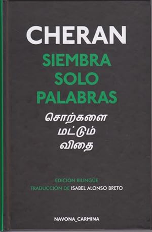 Seller image for SIEMBRA SOLO PALABRAS for sale by LIBRERIA TORMOS