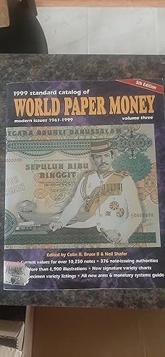 Immagine del venditore per Standard Catalog of World Paper Money: Modern Issues 1961-1999 Volume Three venduto da Darby Jones