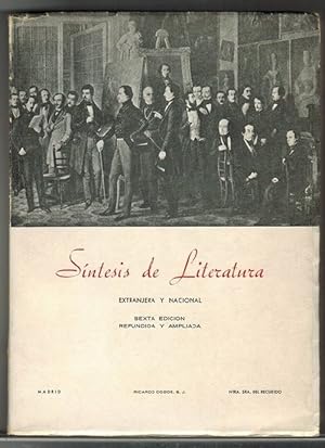 Síntesis de literatura extranjera y nacional.