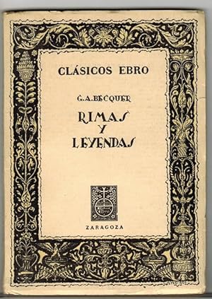 Imagen del vendedor de Rimas y leyendas. Seleccin, estudio y notas por Ildefonso Manuel Gil. a la venta por La Librera, Iberoamerikan. Buchhandlung