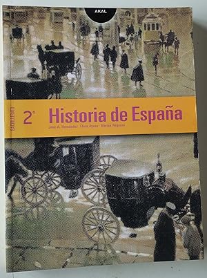 Imagen del vendedor de Historia de Espaa, 2 Bachillerato a la venta por Librera Salvalibros Express