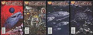 Seller image for Battlestar Galactica Cylon Apocalypse Comic Set 1-2-3-4 Raider Viper Basestar for sale by CollectibleEntertainment
