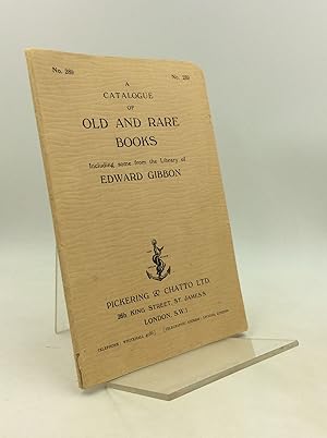 Seller image for A CATALOGUE OF 18TH AND 19TH CENTURY ENGLISH LITERATURE Preceded by a Few Interesting Books Formerly Belonging to Edward Gibbon, Recently Removed from His Library at Lausanne for sale by Kubik Fine Books Ltd., ABAA