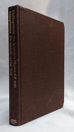 Seller image for On Aristotle's "Physics 5?¢â??¬â??8," with On Aristotle's "On the Void" (Ancient Commentators on Aristotle) for sale by Book House in Dinkytown, IOBA
