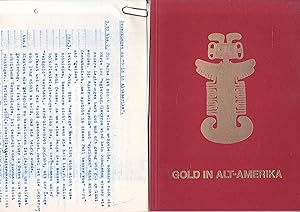 Imagen del vendedor de Gold in Alt-Amerika (= Wegweiser zur Vlkerkunde, Heft 4) a la venta por Graphem. Kunst- und Buchantiquariat