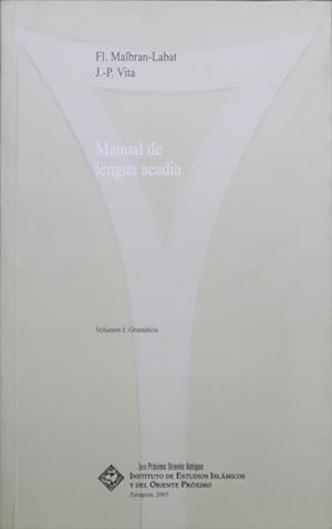 Imagen del vendedor de Manual de lengua acadia (I) a la venta por Librera Alonso Quijano