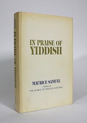 In Praise of Yiddish