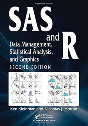 Bild des Verkufers fr SAS and R: Data Management, Statistical Analysis, and Graphics, Second Edition by Kleinman, Ken, Horton, Nicholas J. [Hardcover ] zum Verkauf von booksXpress