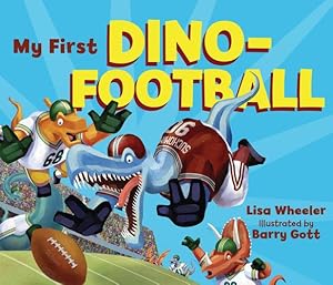 Bild des Verkufers fr My First Dino-Football (Dino Board Books) by Wheeler, Lisa [Board book ] zum Verkauf von booksXpress