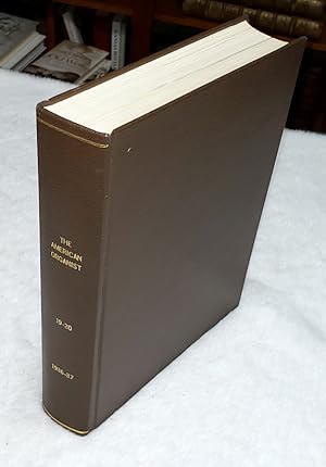 Imagen del vendedor de The American Organist, Volumes 19 & 20, Numbers 1 Through Numbers 12 a la venta por Lloyd Zimmer, Books and Maps