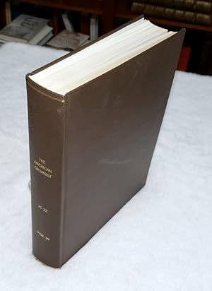 Imagen del vendedor de The American Organist, Volumes 21 & 22, Numbers 1 Through Numbers 12 a la venta por Lloyd Zimmer, Books and Maps