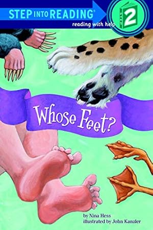 Imagen del vendedor de Whose Feet? (Step into Reading) [Soft Cover ] a la venta por booksXpress
