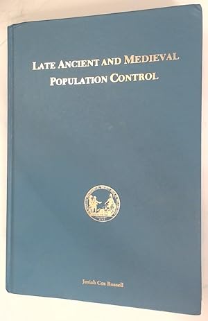 Bild des Verkufers fr The Control of Late Ancient and Medieval Population. zum Verkauf von Plurabelle Books Ltd